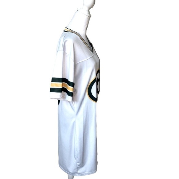 Green Bay Packers Women’s Sexy Jersey Dress - #12 Rodgers Size 3X / US 16 - Picture 2 of 8